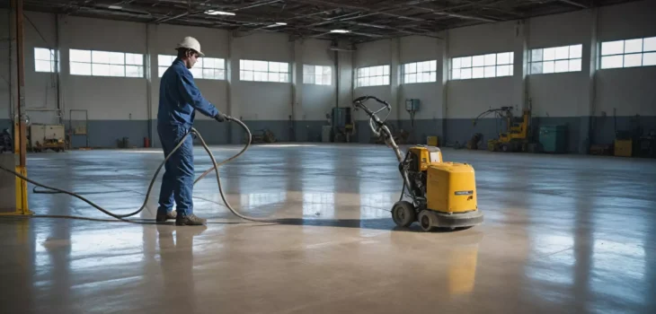 Polerowanie betonu: etapy i oczekiwane efekty